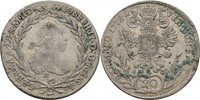 RDR Burgau Günzburg 20 Kreuzer 1772 Joseph II., 1765-1790 fleckig, VF