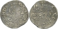 Polen Posen Dreigröscher Trojak Sigismund III., 1587-1632 -