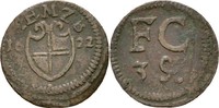 Brandenburg Ansbach 3 Pfennig Kipper Joachim Ernst, 1603-1625 -
