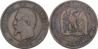 Frankreich 10 Centimes Napoleon III., 1852-70 -