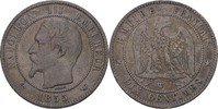 Frankreich 10 Centimes Napoleon III., 1852-70 -