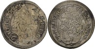 Brandenburg Ansbach 6 Kreuzer Johann Friedrich, 1667 - 1686 -