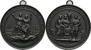 Schleswig Holstein Eisengußmedaille mit Öse Unter Statthalterschaft, 1848-1851 -