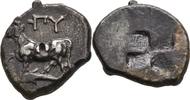  persische Drachme 411 - 387/86 Thrakien Byzantion  ss  120,00 EUR  +  5,00 EUR shipping