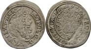 RDR Ungarn Siebenbürgen Nagybanya 3 Kreuzer Leopold I., 1657 - 1705 -