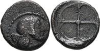 Obol 478-470 Hieron I'in Sicilya Syracuse Zamanı, MÖ 478 / 5-475 / 0 dolaylarında.  ss 75,00 EUR + 5,00 EUR kargo