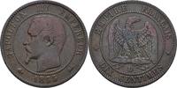 Frankreich 10 Centimes Napoleon III., 1852-70 -