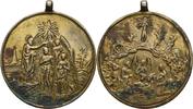 RDR Österreich ? gravierte, vergoldete, tragbare Medaille Taufmedaille -