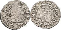 RDR Ungarn Habsburg Kremnitz Denar Rudolph II., 1576-1612 -