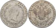 RDR Böhmen Prag 20 Kreuzer Franz II. / I., 1792-1835. -