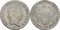 Österreich Ungarn Karlsburg 20 Kreuzer Ferdinand I., 1835-1848. -