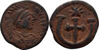 Byzanz Theoupolis (Antioch) Pentanummium Justinian I AD 527-565. -
