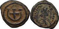Byzanz Theoupolis (Antioch) Pentanummium Justinian I AD 527-565. -
