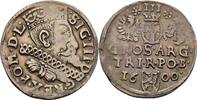 Polen Bromberg Dreigröscher Trojak Sigismund III. 1587-1632 -