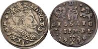 Polen Litauen Wilna Dreigröscher Trojak Sigismund III. 1587-1632 -