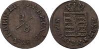 Sachsen-Meiningen 1/8 Kreuzer Bernhard Erich Freund -