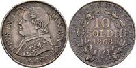 Vatikan 10 Soldi Pius IX. (1846 - 1878) -