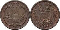 Österreich Ungarn 2 Heller Franz Joseph I., 1848-1916 -