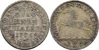Braunschweig-Wolfenbüttel 1/6 Taler Carl I., 1735-1780 -