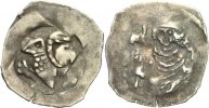 Regensburg, herzoglich bayerische Münzstätte Pfennig Otto II., 1231 - 1253. -