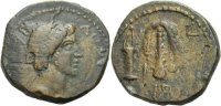 Königreich Bosporus Ae 12 Units Mithradates III., 39/40 - 44/45 -
