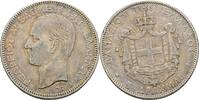 Griechenland 5 Drachmai Georg I. 1863-1913 -