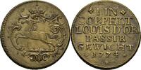 Braunschweig Wolfenbüttel Münzgewicht Carl I., 1735-1780 -
