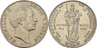 Bayern München Doppelgulden Mariensäule Maximilian II. Joseph 1848-1864 -