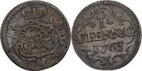 Sachsen Coburg Saalfeld Pfennig Ernst Friedrich, 1764-1800 -