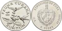 5 Pesos 1981 Cuba Kuba Zunzun kl. Kratzer, vz+