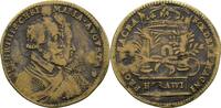 Nürnberg Frankreich Rechenpfennig Jeton Heinrich IV., 1589-1610. VF, Kratzer