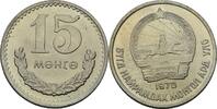 Mongolei 15 Möngö 1970 UNC-