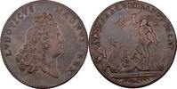 Nürnberg Rechenpfennig Jeton 1643-1715 Ludovicus Magnus VF