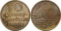 Danzig 10 Pfennig Fisch -