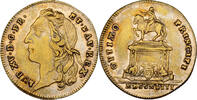 Nürnberg Rechenpfennig Jeton 1743 Ludwig XV., VF