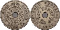 Rhodesien Rhodesia 1 Penny 1941 Georg VI., ss 17.32 US$  +  11.55 US$ shipping