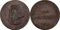 D&auml;nemark Dania 16 Skilling 1814 Frederik VI. ss 21.94 US$  +  11.55 US$ shipping