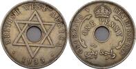 Britisch Westafrika 1 Penny 1933 ss 18.48 US$  +  11.55 US$ shipping