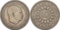Sierra Leone 10 Cents 1964 ss 9.24 US$  +  11.55 US$ shipping