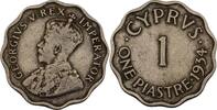 Zypern Cyprus 1 Piastre 1934 ss 11.55 US$  +  11.55 US$ shipping
