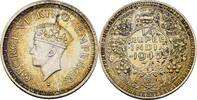 Indien India 1/4 Rupie Rupee 1945 Georg VI., vz 17.32 US$  +  11.55 US$ shipping