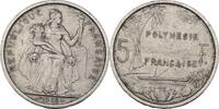 Frankreich Francaise 5 Francs 1965 Polynesie ss 5.77 US$  +  11.55 US$ shipping