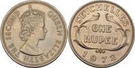 Seychellen 1 Rupees Rupie 1972 ss+ 85.82 元  ＋  78.02 元 运费