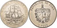 Kuba Cuba 1 Peso 1992 Postschiff pr&auml;gefrisch 148.24 元  ＋  78.02 元 运费