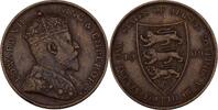 Gro&szlig;britannien Britannia Jersey 1/24 Schilling 1909 Edward VII., ss 117.03 元  ＋  78.02 元 运费