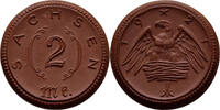 Sachsen 2 Pfennig 1921 ss 109.23 元  ＋  78.02 元 运费