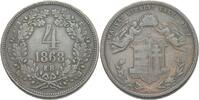 österreich Ungarn Kremnitz 4 Krajcar Franz Joseph, 1848 - 1916. -