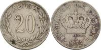 Griechenland 20 Lepta Georg I., 1863 - 1913. -