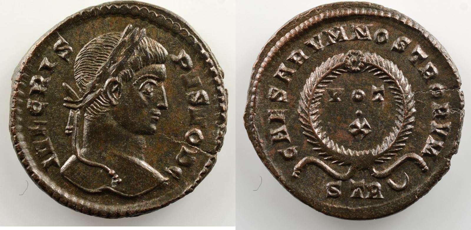 Roman empire 323-324 n. Chr. Crispus (316-326 ...