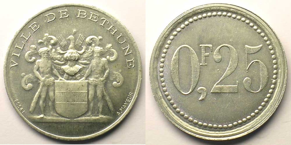 Ville de Malakoff монета.
